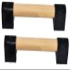 Wood Mini Parallettes Set for Gymnastics or Push up Bars. Portable. (12) view 1