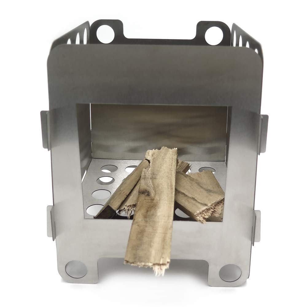 SMT- Camping Wood Stove Portable Outdoor Folding Wood Stove