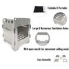 HongK- Camping Wood Stove Portable Outdoor Folding Wood Stove view 1