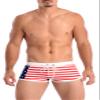 Gary Majdell Sport Men's Contrast Boxer Brief Swimsuit Side Stars Medium view 1