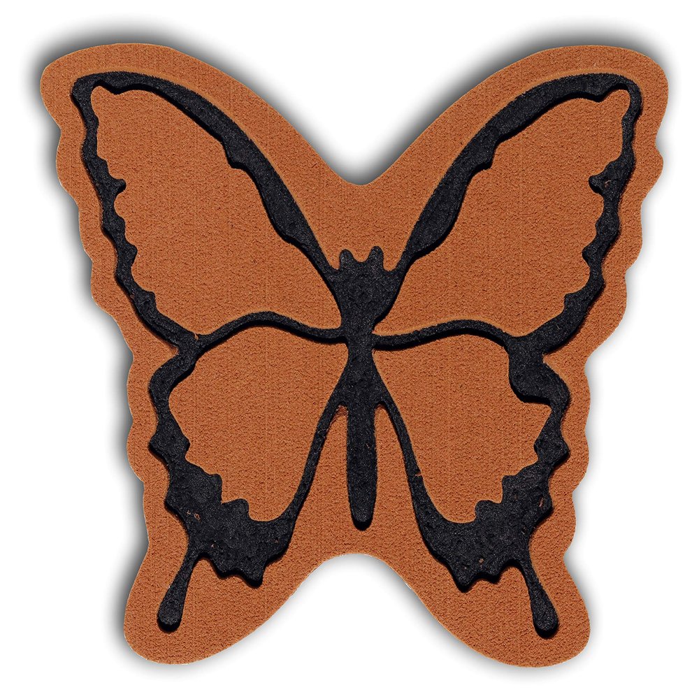 Toejamr Snowboard Stomp Pad - Butterfly - Brown