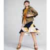 Bar III Colorblocked Trumpet Skirt Lava Lamp Size 6 view 3
