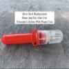 Blinky Lights Marine Fishing Strobe, Red LED Flashing, Pack of 5, Model SP, Glow Stick Replacement view 4