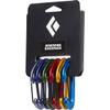 Black Diamond MiniWire Rackpack | Ultralight Wiregate Carabiners | Color-Coded | Essential Rack for Trad Climbing view 1