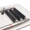 Mojiate 3-Step Telescoping Boat Ladder | Marine-Grade 316 Stainless Steel | 900lb Capacity | Anti-Slip Treads & Dual Handrails | Collapsible for Pontoon, Yacht & Dock view 4