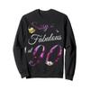 90 Year Old Sassy & Fabulous Floral 1936 90th Birthday Gift Sweatshirt view 1