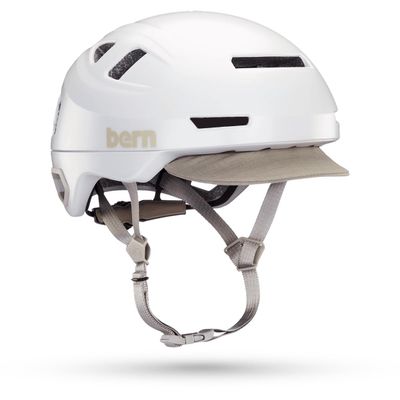 Bern Hudson MIPS Adult Bike Helmet with Rotational Impact Safety, up to 27 MPHAdjustable Safety Light Includedfor Bikes, E Scooters, E Bikes +Fully Certified