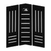 AQUBONA 3 Piece Stomp Pad Surfboard EVA Traction Pad with 3M Adhesive Professional Tail Pad/Applies All Boards - Surfboards, Shortboard, Longboard, Skimboard, Snowboard/Black White Blue view 1