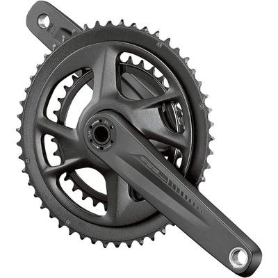 FSA Full Speed Ahead - Omega Adventure Series Aluminum Double Crankset | MegaExo and ABS Technology | for Road and Gravel | 10/11 11 Speed Compatible | 32/48T 175mm