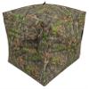 ALPS OutdoorZ Deception Pop Up Hunting Blind Featuring Unique Small Footprint Four Hub Design, Wide Windows with Silent Open, Extra Large Easy Access Door, Mossy Oak Obsession view 1