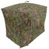ALPS OutdoorZ Deception Pop Up Hunting Blind Featuring Unique Small Footprint Four Hub Design, Wide Windows with Silent Open, Extra Large Easy Access Door, Mossy Oak Obsession view 2