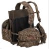 ALPS OutdoorZ Impact Camo Turkey Vest Featuring Removable Flip Down Seat, Game Bag, Removable Front Pocket and Pockets for Calls and Strikers, Mossy Oak Bottomland, Standard view 1