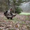 ALPS OutdoorZ Impact Camo Turkey Vest Featuring Removable Flip Down Seat, Game Bag, Removable Front Pocket and Pockets for Calls and Strikers, Mossy Oak Bottomland, Standard view 2