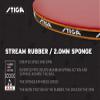 STIGA Torch Ping Pong Paddle - 5-Ply Ultra-Light Blade - 2mm Tournament-Approved Sponge - Flared Handle for Enhanced Control - Competitive Table Tennis Racket for Family Fun view 2