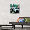 Trends International NHL Dallas Stars - Tyler Seguin and Jamie Benn 14 Wall Poster, 14.725" x 22.375", Silver Framed Version view 2