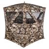 Muddy Hunting Whitetail Deer Buck Hog Watertight 300D Fabric Standing Height 66 Veil Camo Pattern Three Person Ground Blind view 2