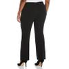 Rafaella Womens Soft Crepe Modern Fit Dress (Petite And Missy Sizes 4-16) Pants, Black, 12 Petite US view 3