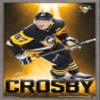 Trends International NHL Pittsburgh Penguins - Sidney Crosby 18 Wall Poster, 22.375" x 34", Barnwood Framed Version view 1