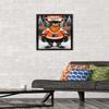 Trends International NHL Philadelphia Flyers - Gritty 19 Wall Poster, 14.725" x 22.375", Black Framed Version view 2