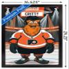 Trends International NHL Philadelphia Flyers - Gritty 19 Wall Poster, 14.725" x 22.375", Black Framed Version view 3