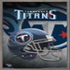 Trends International NFL Tennessee Titans - Helmet 18 Wall Poster, 22.375" x 34", Barnwood Framed Version view 1