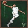 Trends International NBA Milwaukee Bucks - Giannis Antetokounmpo 19 Wall Poster, 22.375" x 34", Mahogany Framed Version view 1