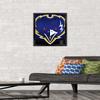Trends International NFL Baltimore Ravens - Logo 14 Wall Poster, 14.725" x 22.375", Black Framed Version view 2