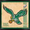 Trends International NFL Philadelphia Eagles - Retro Logo 14 Wall Poster, 14.725" x 22.375", Black Framed Version view 1