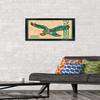 Trends International NFL Philadelphia Eagles - Retro Logo 14 Wall Poster, 14.725" x 22.375", Black Framed Version view 2