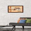 NFL Cincinnati Bengals - Retro Logo 14 Wall Poster, 22.4L" x 14.7W", Black Framed Version view 2