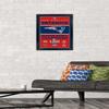 Trends International NFL New England Patriots - Champions 19 Wall Poster, 14.725" x 22.375", Black Framed Version view 2
