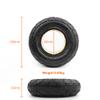 8 Inch Solid Wheel With Drum Brake 200x50 Non-pneumatic Wheel With Mechanical Brake Scooter Run Stability Control Run-flat Tire (solid tire) view 2