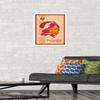 Trends International NFL Tampa Bay Buccaneers - Retro Logo 14 Wall Poster, 14.725" x 22.375", White Framed Version view 2