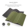 AceCamp Sitting Pad for Backpacking, Sit Upon Pads Camping Hiking,Outdoor Foam Folding Mat, Small Seat Cushion, Compfort, Portable and Lightweight Green view 3