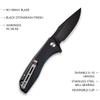 CIVIVI Folding Pocket Knife Baklash C801H (Double Black) view 2