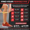 Rymora Calf Compression Sleeves Men Women Shin Splints Running (Pair) (Black) (M) view 2