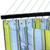Thaisan7 Fabric Double Hammock Bar Swing Spreader Cottons Pillow for Outdoor Home Garden Improvment Decor - 75" X 55" Bed Length, Blue Stripe view 3