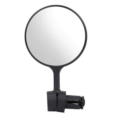 Rearview Mirror, 360 Degree Adjustable Wide Angle Handlebar Rearview Mirror Back Mirror Black for Mountain Bikes, Road Bikes