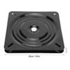 Fdit 10" Swivel Plate Replacement Base for Recliner Chair, 360 Rotation, A3 Steel, 9.8x9.8 Inch, 0.9 Inch Thick view 3