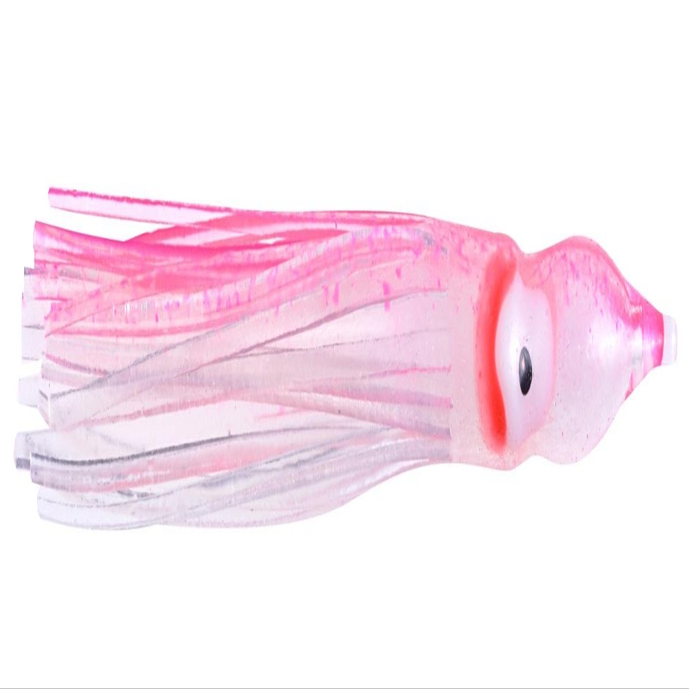 Danielson Squid 2.5" UV Clear/Pink Splatter 4-pk