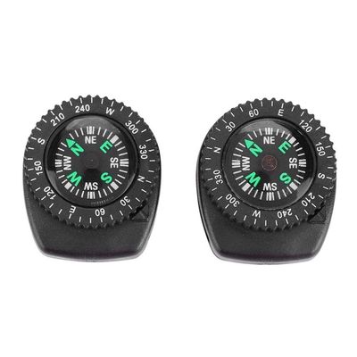 2Pcs Mini Wrist Watch Replacement Parts for Camping Hiking Boating