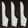 Black or White Dock Piling Line Holder Hook - Store Your Dock Lines/Ropes (3, White) view 1