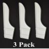 Black or White Dock Piling Line Holder Hook - Store Your Dock Lines/Ropes (3, White) view 2