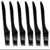 JSP Manufacturing Black or White Dock Piling Line Holder Hook - Store Your Dock Lines/Ropes (6, Black) view 1