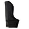 JSP Manufacturing Black or White Dock Piling Line Holder Hook - Store Your Dock Lines/Ropes (6, Black) view 4