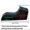 Black or White Dock Piling Line Holder Hook - Store Your Dock Lines/Ropes (3, Black) view 4