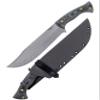 Condor Tool & Knife Plan A Knife - 1075 High-Carbon Steel Blade with Full-Tang Construction - Ergonomic Micarta Handle - Kydex with Leather Belt Loop Sheath - Ideal for Bushcraft, Camping & Survival view 1
