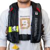 BLUESTORM Stratus 35 Inflatable Life Jacket PFD for Adults (Nitro Red) | US Coast Guard (USCG) Approved Automatic Self Inflating Life Vest Preserver with Manual Ripcord view 4