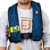 BLUESTORM Stratus 35 Inflatable Life Jacket PFD for Adults (Deep Blue) | US Coast Guard (USCG) Approved Automatic Self Inflating Life Vest Preserver with Manual Ripcord view 4