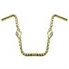 Alta Bicycle Bike Lowrider 16" Cage Square 25.4mm Twisted Bike Handle Bars, Multiple Colors (Gold) view 1